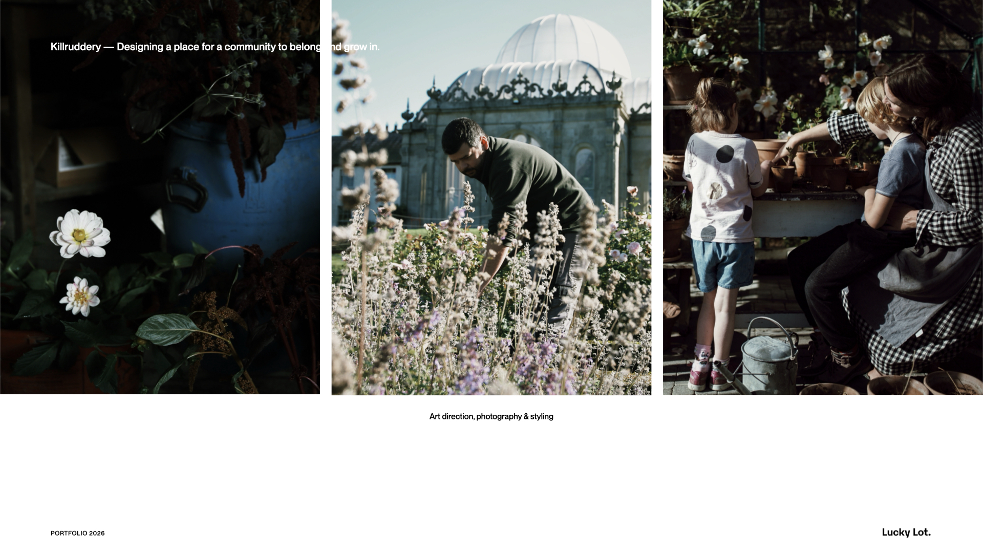 Lucky Lot portfolio — selected work